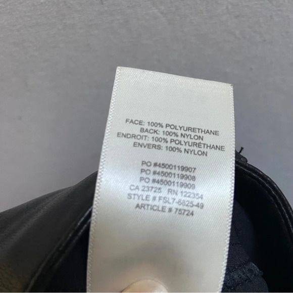 Wilfred Aritzia Modern Vegan Leather High rise Cargo Pants Sz 00 - Picture 15 of 15